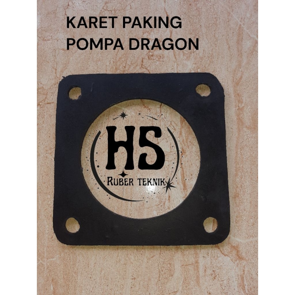 KARET PAKING POMPA DRAGON/PERPAK POMPA DRAGON MANUAL