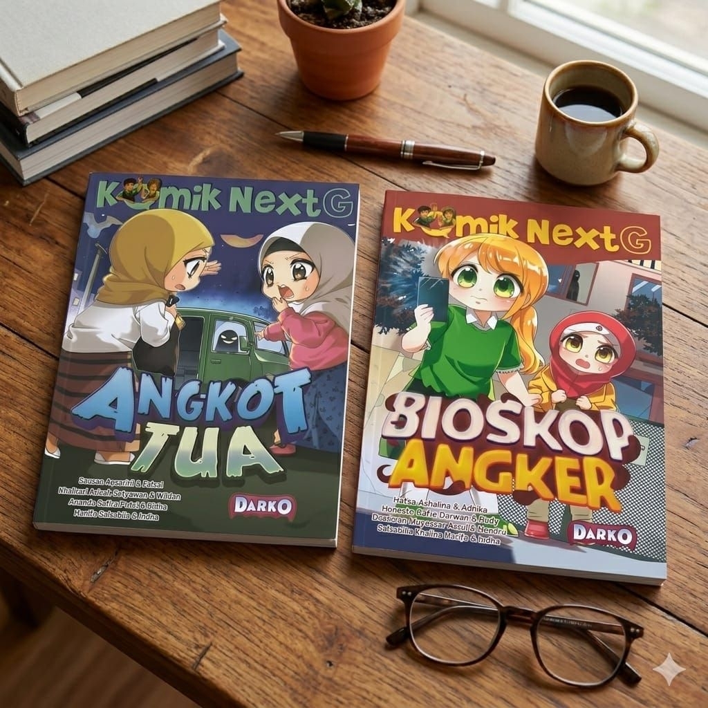 PAKET 2 BUKU KOMIK ANAK / CERITA HOROR / CERITA ANAK / BESTSELLER