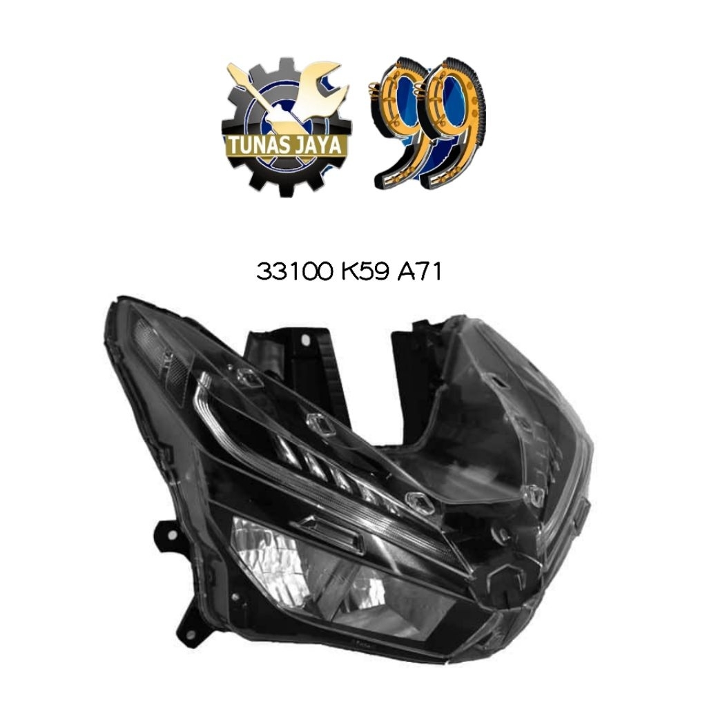 33100K59A71 Headlamp Honda Vario 150 K59J / Vario 125 K60R