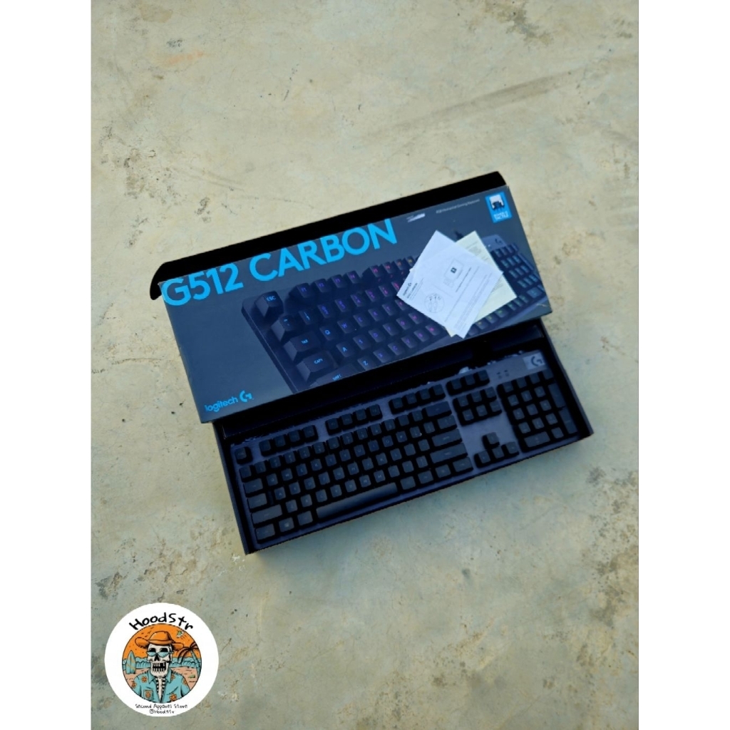 Keyboard Logitech G512 Carbon — Bekas Original