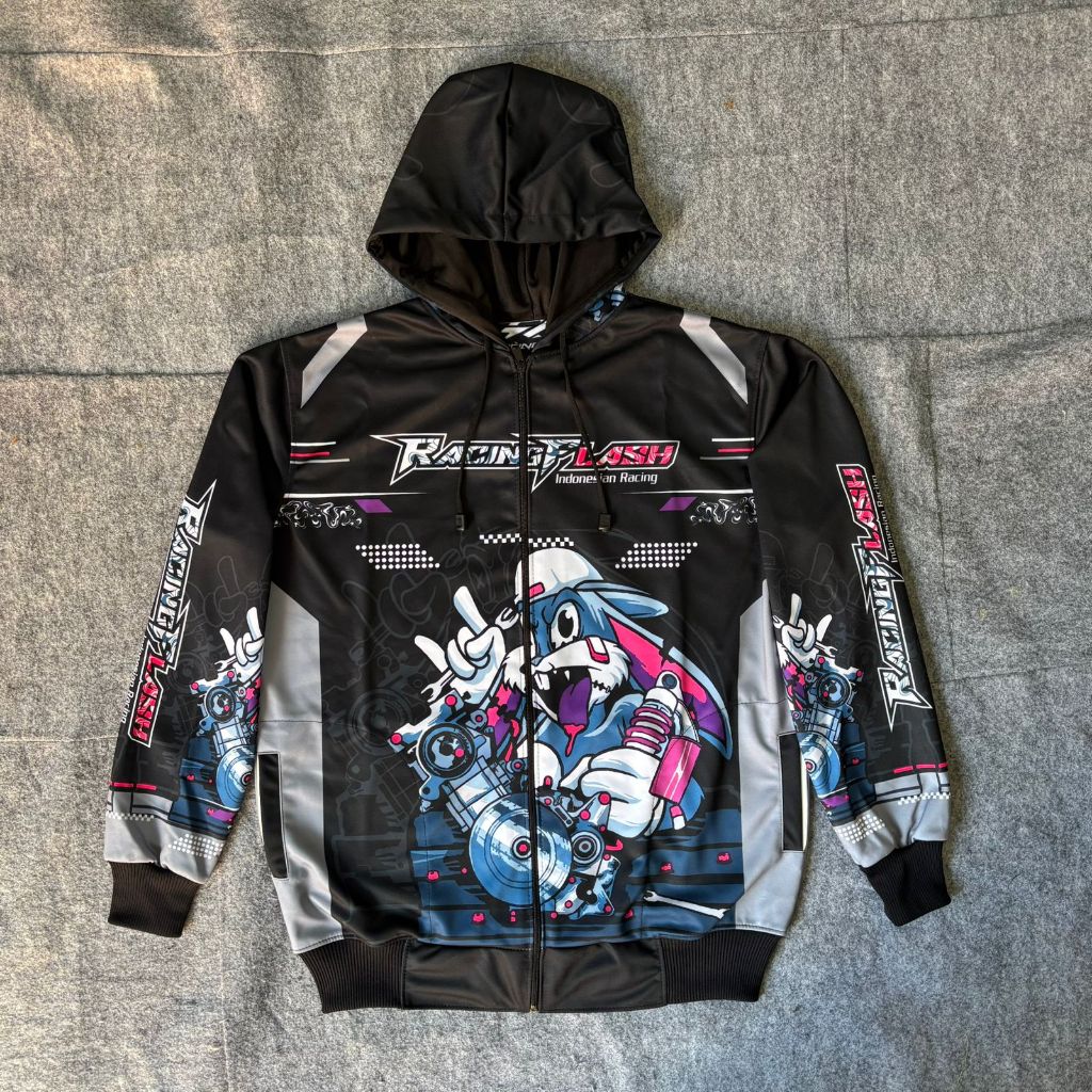 JAKET RACING FLASH-JAKET RACING M L XL XXL