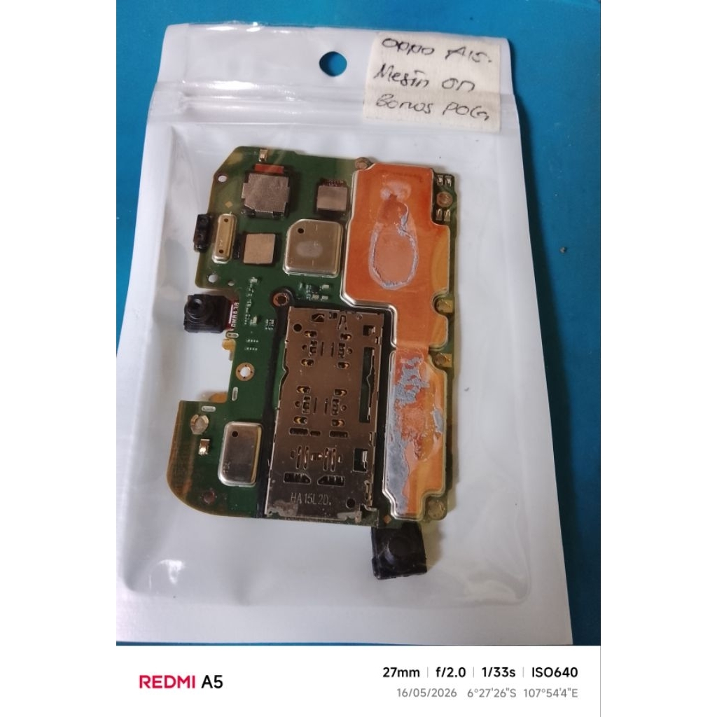 Oppo a15 mesin only