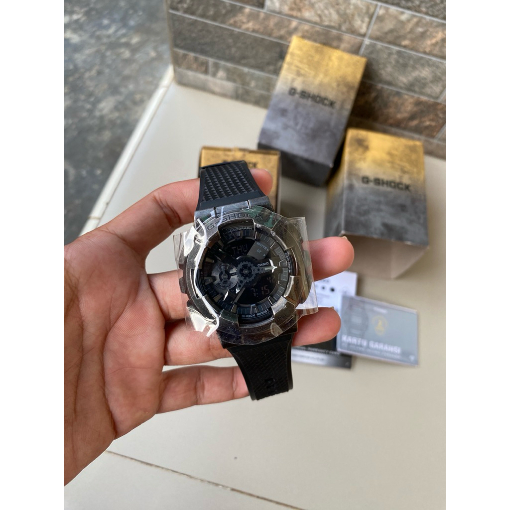 jam tangan original Casio G-Shock gm-110 bnib gshock metal gm110 murah