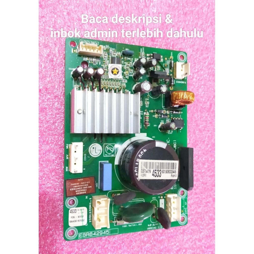 Ebr8429  4533  Ebr8429 4533  Ebr842945  Bmg089nhmv  Modul freezer lg inverter  Modul freezer inverte