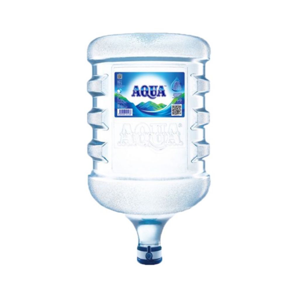 Aqua galon kosong 19 liter