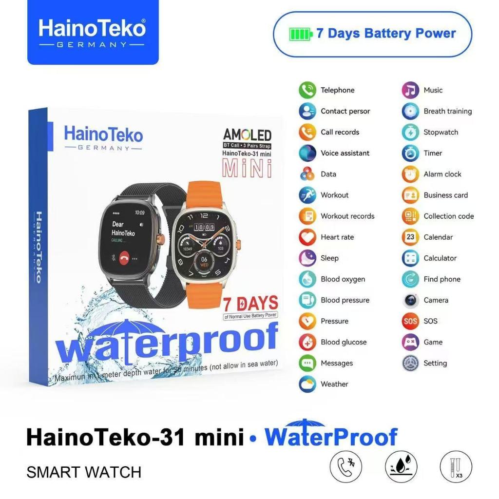 HainoTeko-31 Mini Smart Watch