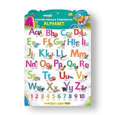 POSTER PERAGA PENDIDIKAN ALPHABET (BAHAN PPC)