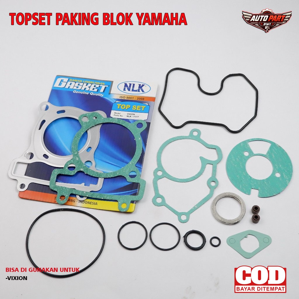 Top set paking blok seher Motor yamaha vixion old