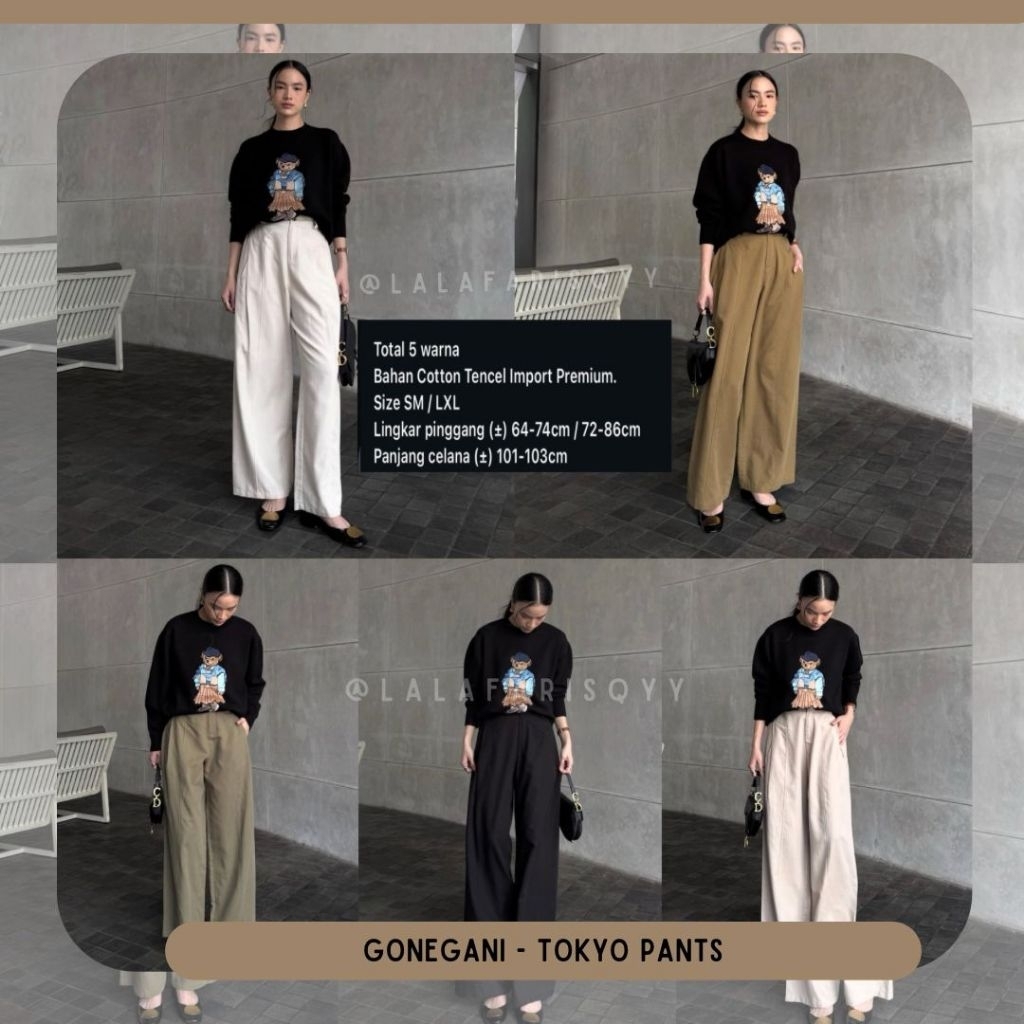 Tokyo Pants By Gonegani // Hames Pants By Gonegani