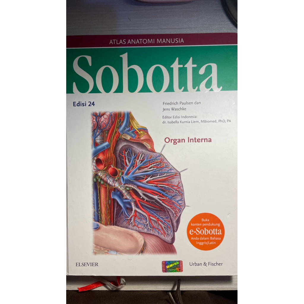sobotta atlas anatomi manusia sobotta anatomi Edisi 24 – Organ Interna Original Elsevier