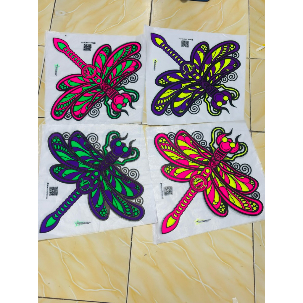 KERTAS LAYANG LAYANG CAPUNG 3 WARNA Isi 25-50-100 Pcs STABILO PREMIUM