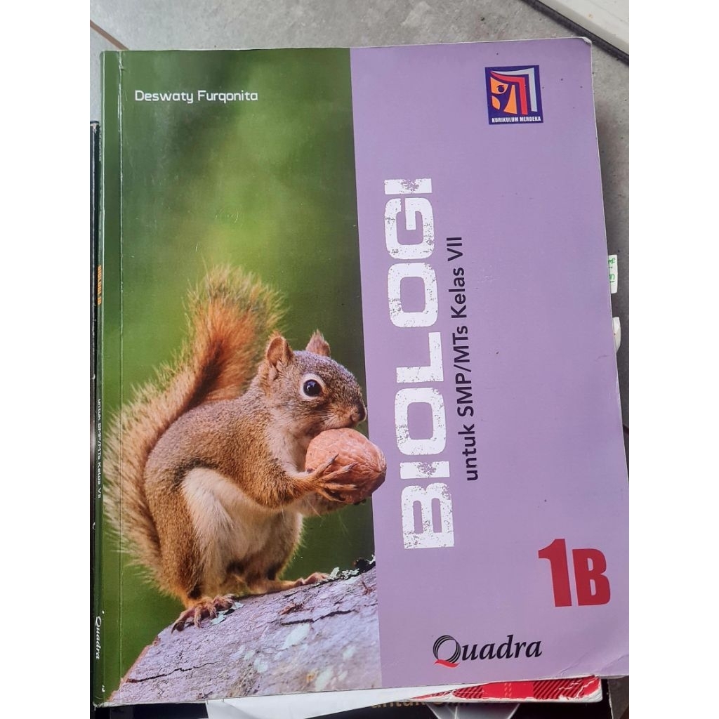 Buku Biologi SMP Kelas VII / Kelas 7 Quadra