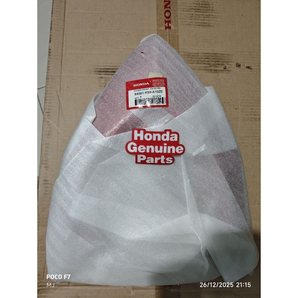 64301K59A10ZE / COVER FRONT / TAMENG VARIO 150 LED OLD SERI K59