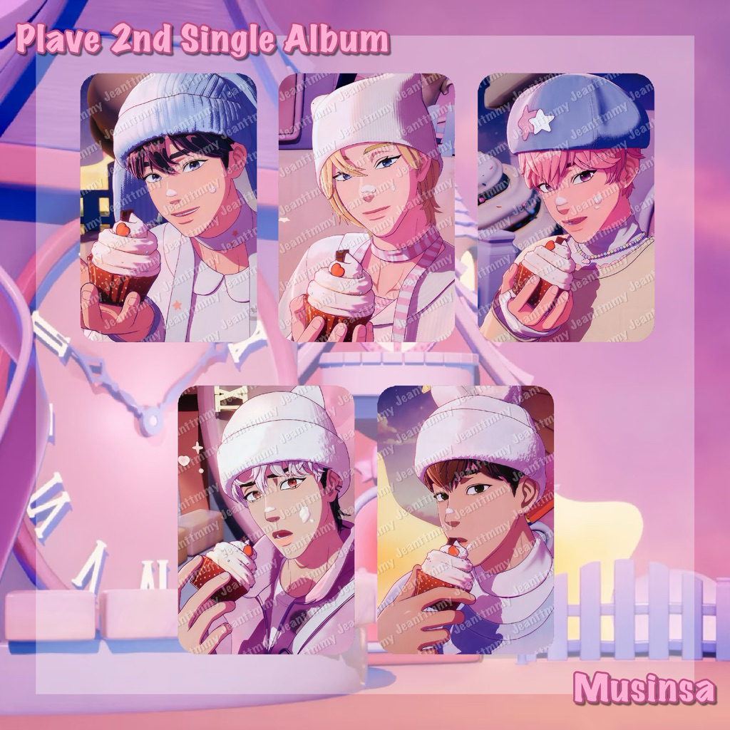[READY STOCK] OFFICIAL PLAVE 2ND SINGLE ALBUM PLBBUU MUSINSA PRE ORDER BENEFIT | OFFICIAL PLAVE 2ND 