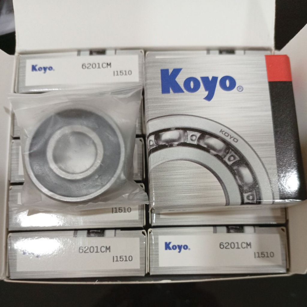 Bearing KOYO 6201 2RS | Bearing 6201 CM| Double Rubber Seal