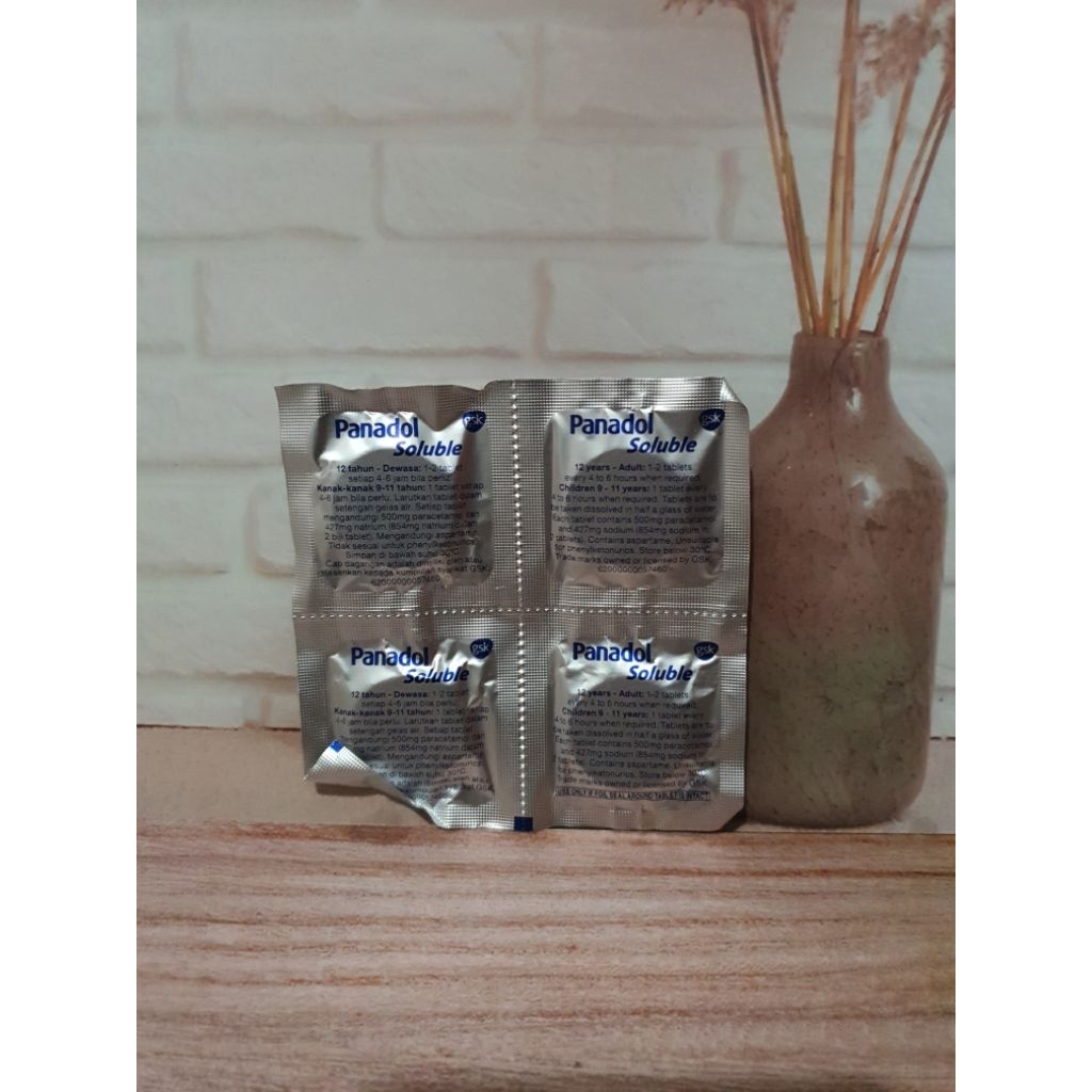 Panadol Flu Cough Soluble Malaysia Per strip