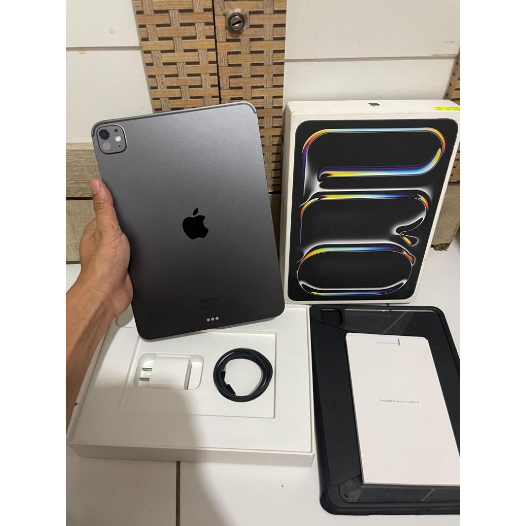 Apple iPad pro M4 11 inch 512GB Wifi Only Second Mulus Fullset Original Murah