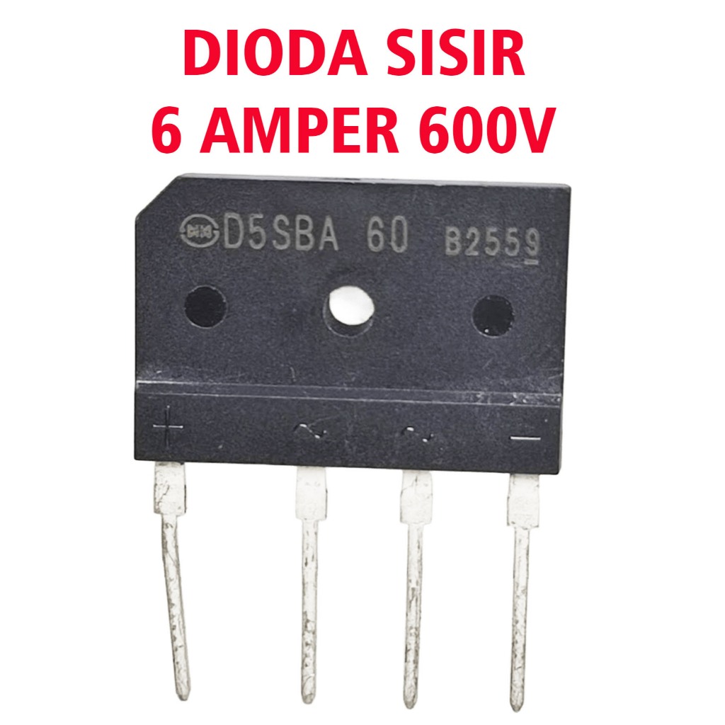 dioda bridge D5SB60 atau  6amper 600v murah