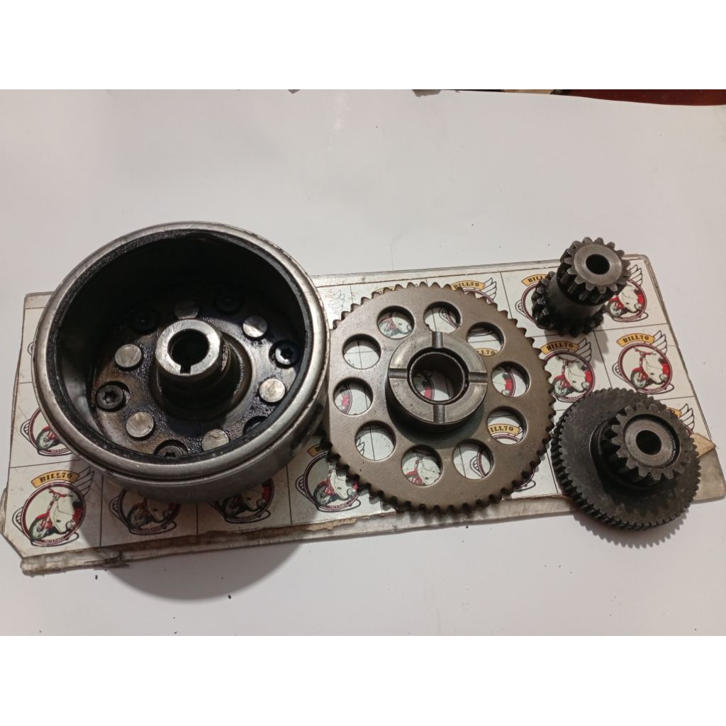 magnet set oneway gigi stater Honda Tiger ori second