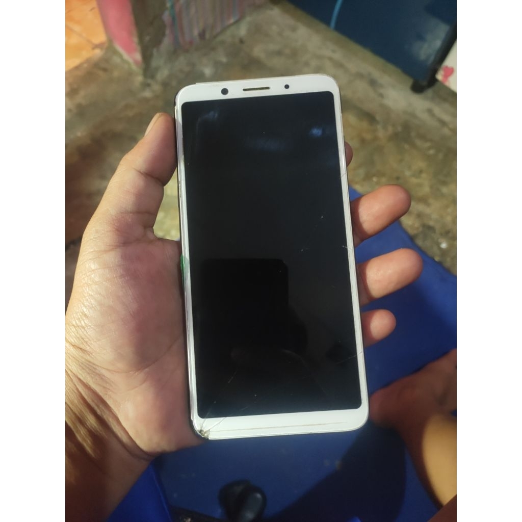 jual lcd Oppo f5 minus retak sentuh normal