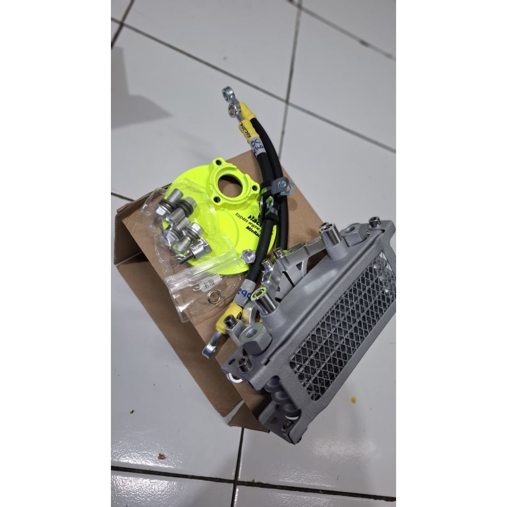 bypass oil cooler mio tanpa oil cooler