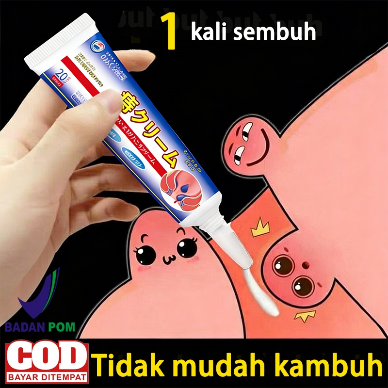 Jepang krim ambeien Salep ambeien paling ampuh wasir ambeien  Original Herbal Ampuh Wasir 20g Diguna