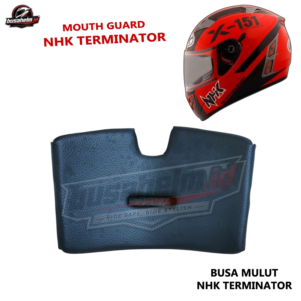 Mouth Guard NHK Terminator X-151 Custom – Busa Mulut Helm NHK Terminator Nyaman & Presisi