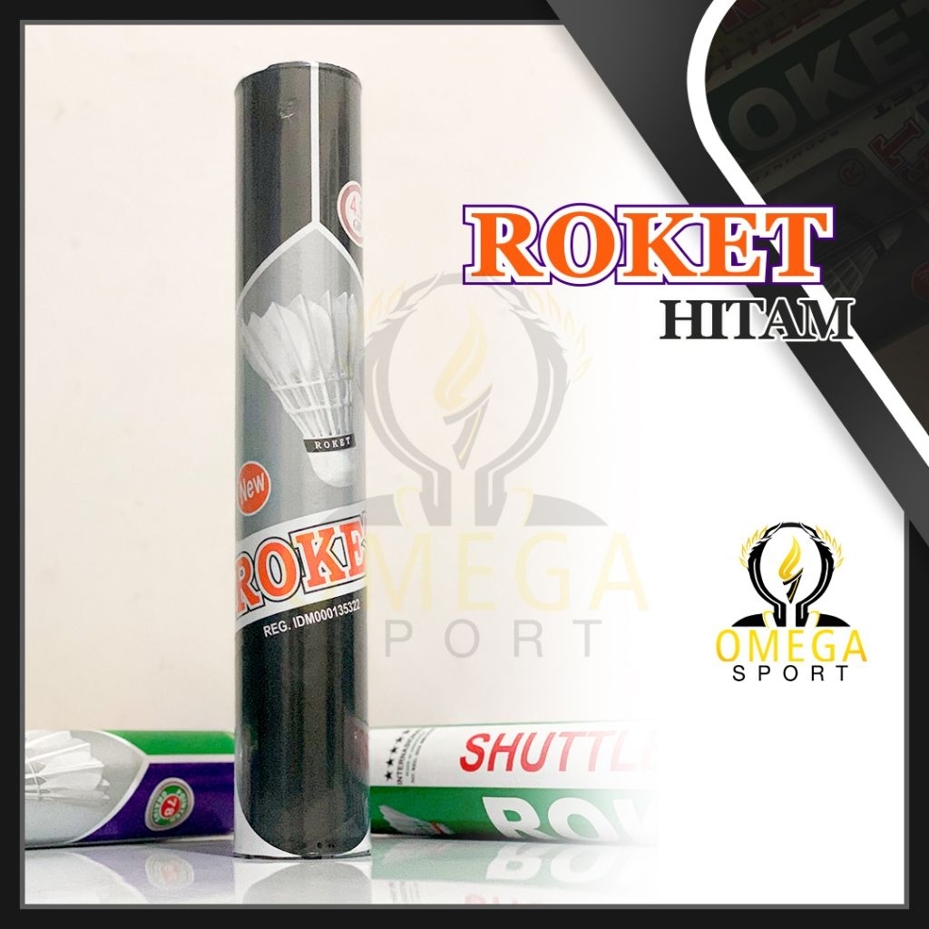 Roket Hitam Shuttlecock