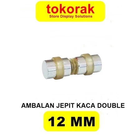 AMBALAN KACA DOUBLE 12 MM TATAKAN RAK