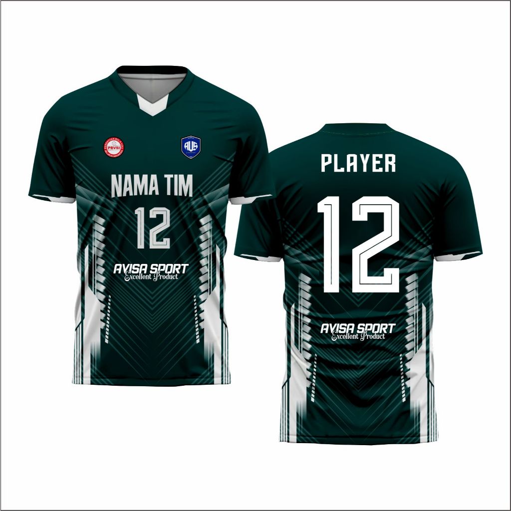 AVISA SPORT Jersey Custom Olaharga Voli / Jersey Futsal Sepak Bola Badminton / Jersey Pria Wanita Fu