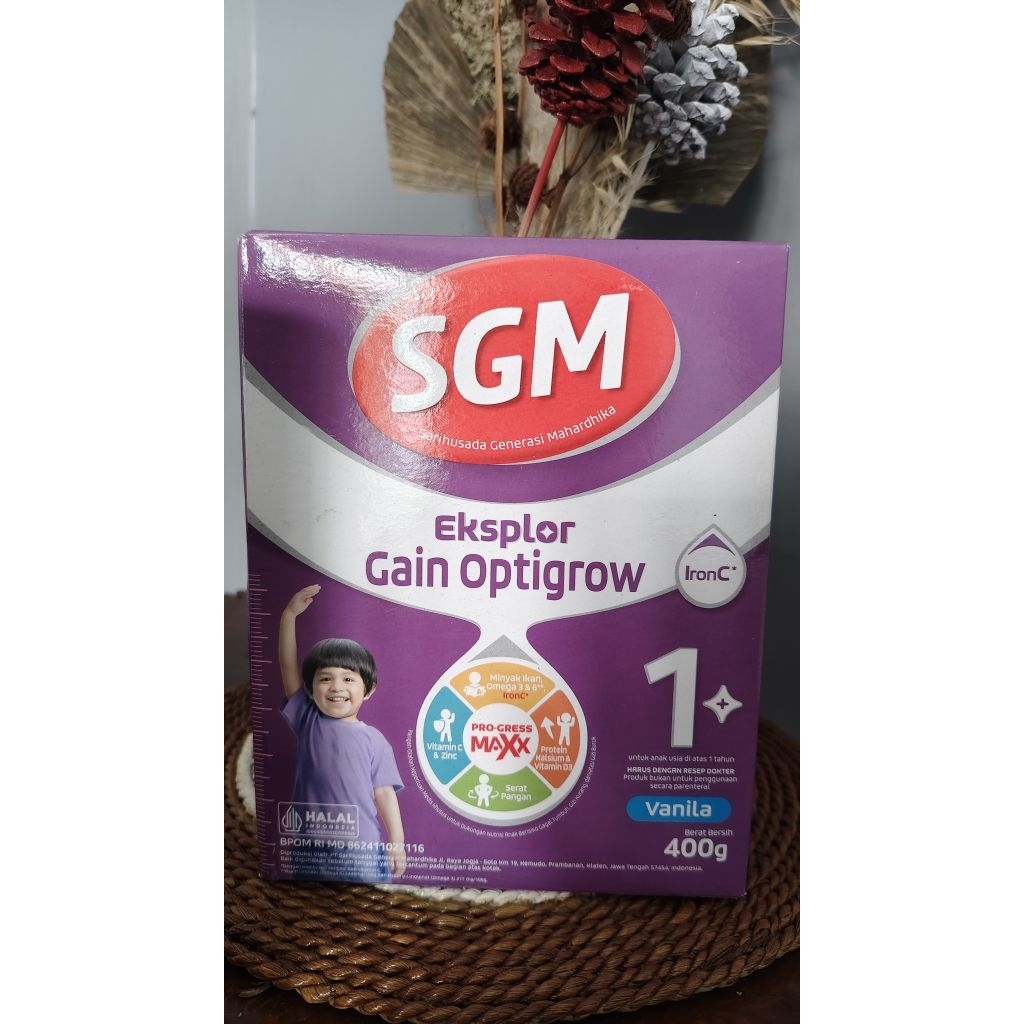 Susu SGM Gain Optigrow 1+