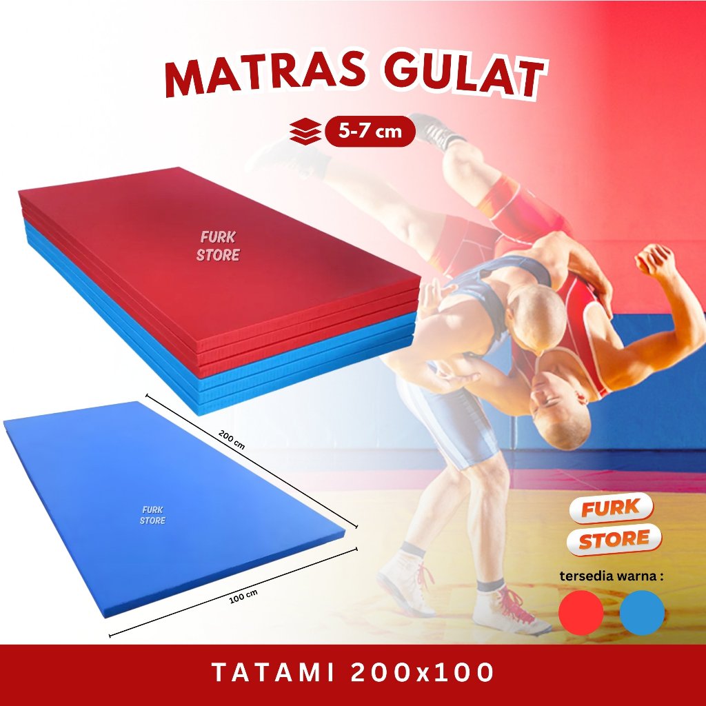 TTM01 Matras Gulat – Tatami Gulat | Matras Olahraga Tebal | Matras Gulat Judo