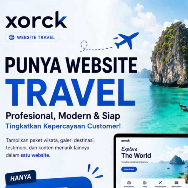 Jasa Pembuatan Website Travel