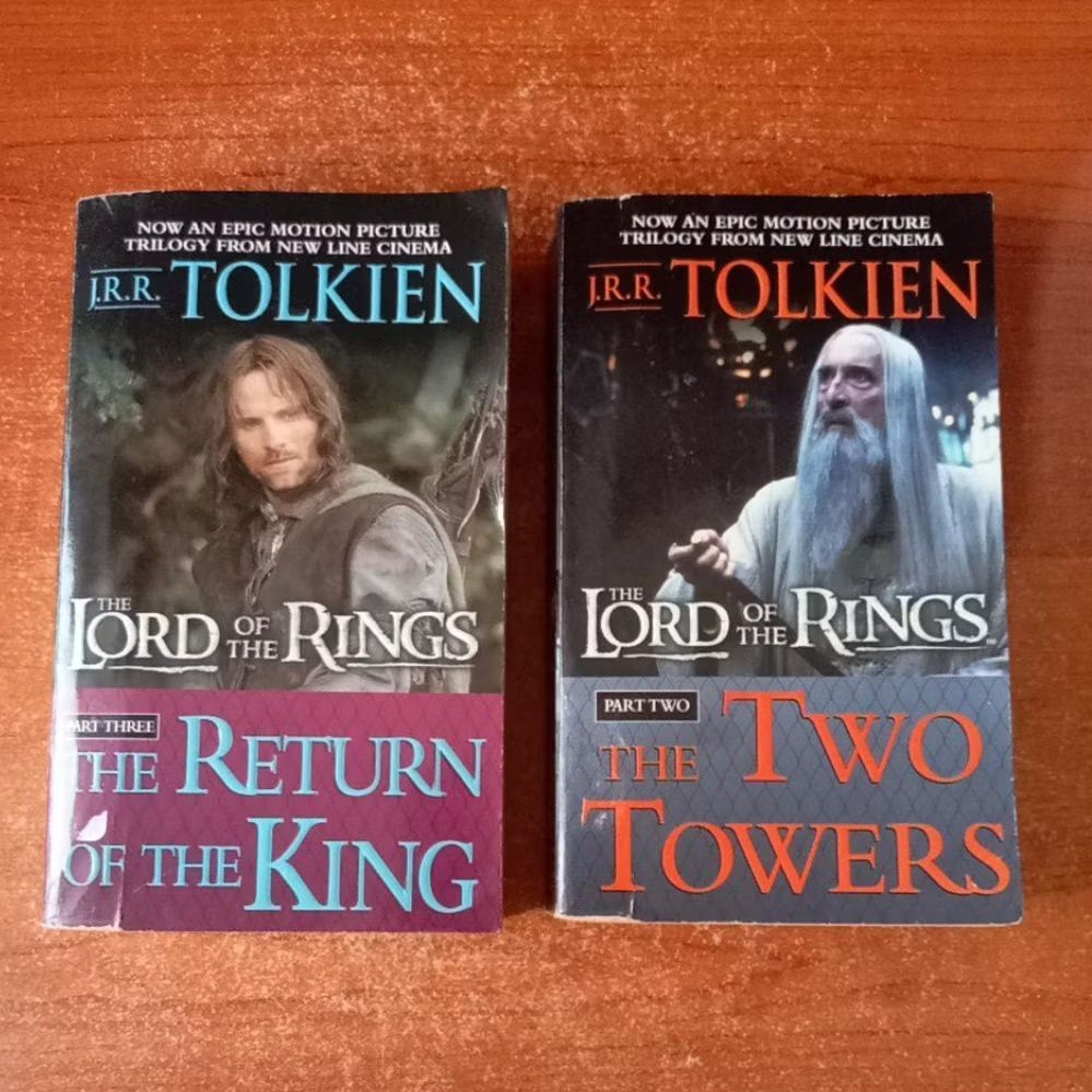 NOVEL THE LORD OF THE RINGS by JR R TOLKIEN ORIGINAL