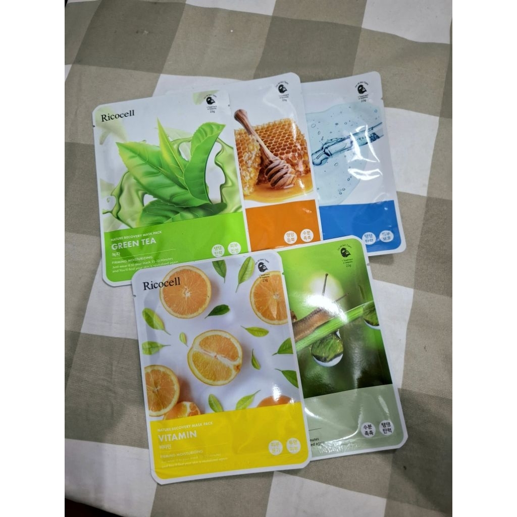 Ricocell Nature Recovery Mask Pack Original 100%