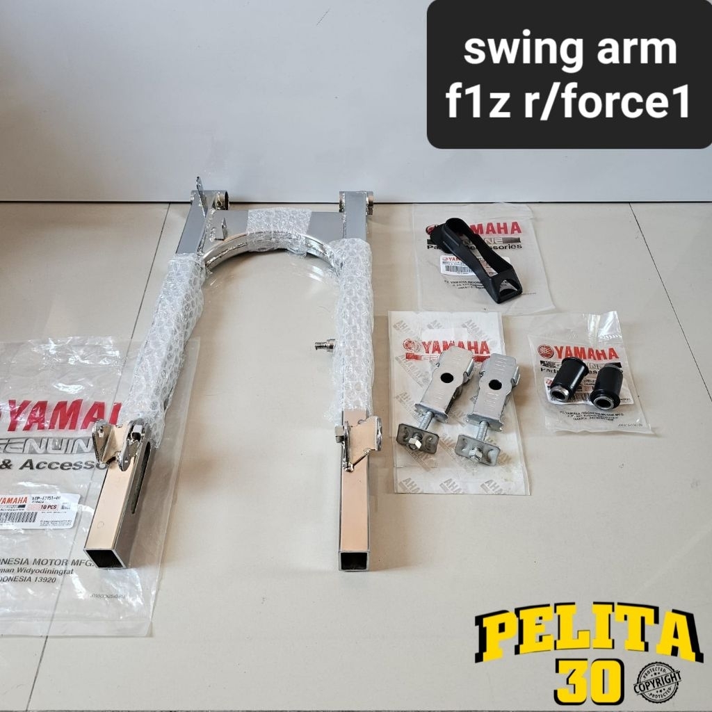 SWING ARM FIZ R FORCE1 VEGA R LAMA PNP ALFA WARNA CHROME FULLSET