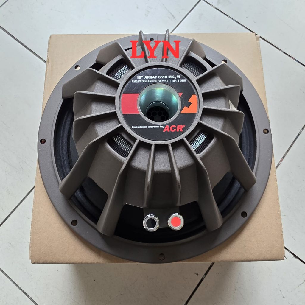 SPEAKER ACR FABULOUS 10 INCH/10" ACR ARRAY 6510M NEODYMIUM