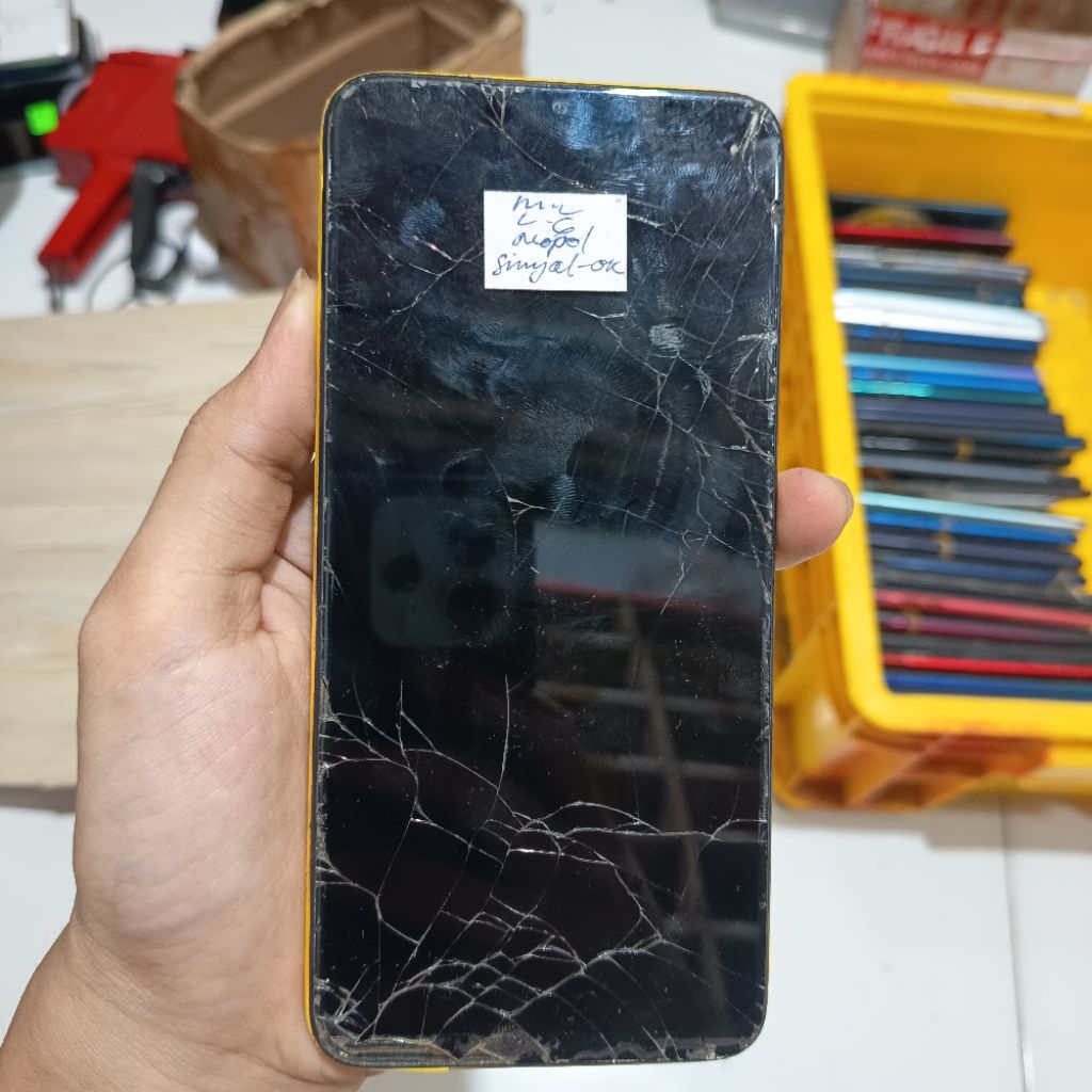 Mesin Xiomi Poco M3 Unit Normal minus lcd