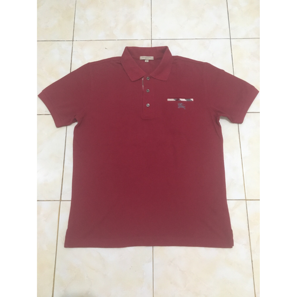Kaos Polo Pria Brand Burberry