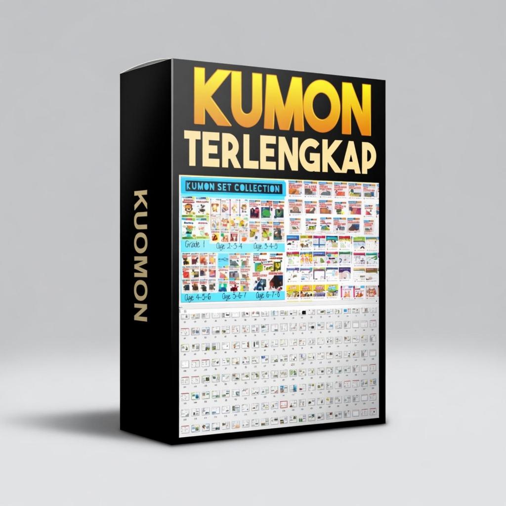 E-COURSE KUMON LENGKAP | Paket Pembelajaran Anak SD | Media Belajar Anak & Guru