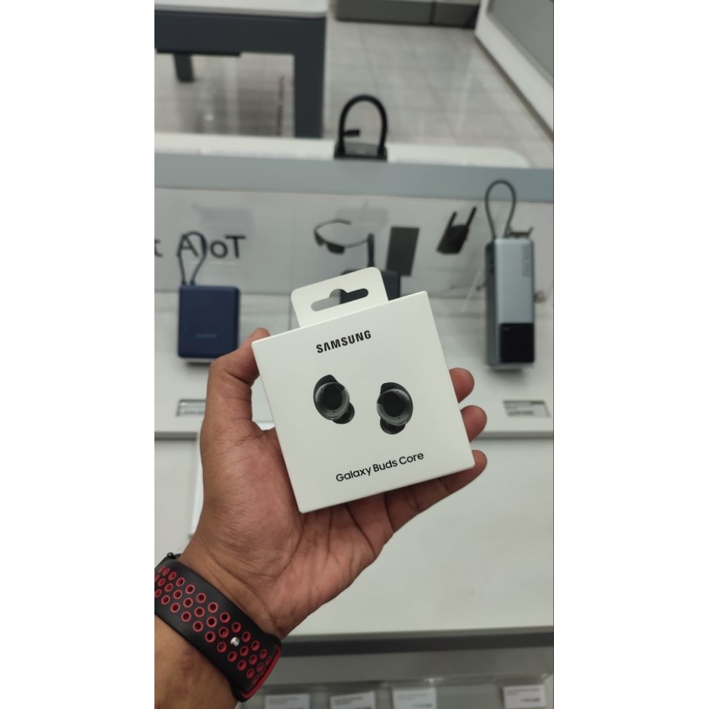 Samsung Galaxy Buds Core Black Original - Bluetooth EarBuds, Active Noise Cancelling Garansi Resmi
