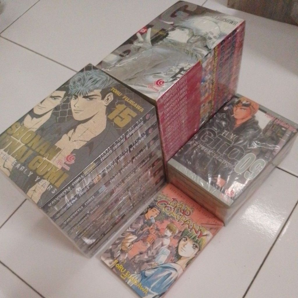 Komik GTO Great Teacher Onizuka Full Series, Fullset (GTO, Bad Company, Shonan 14 Days, Shonan Junai