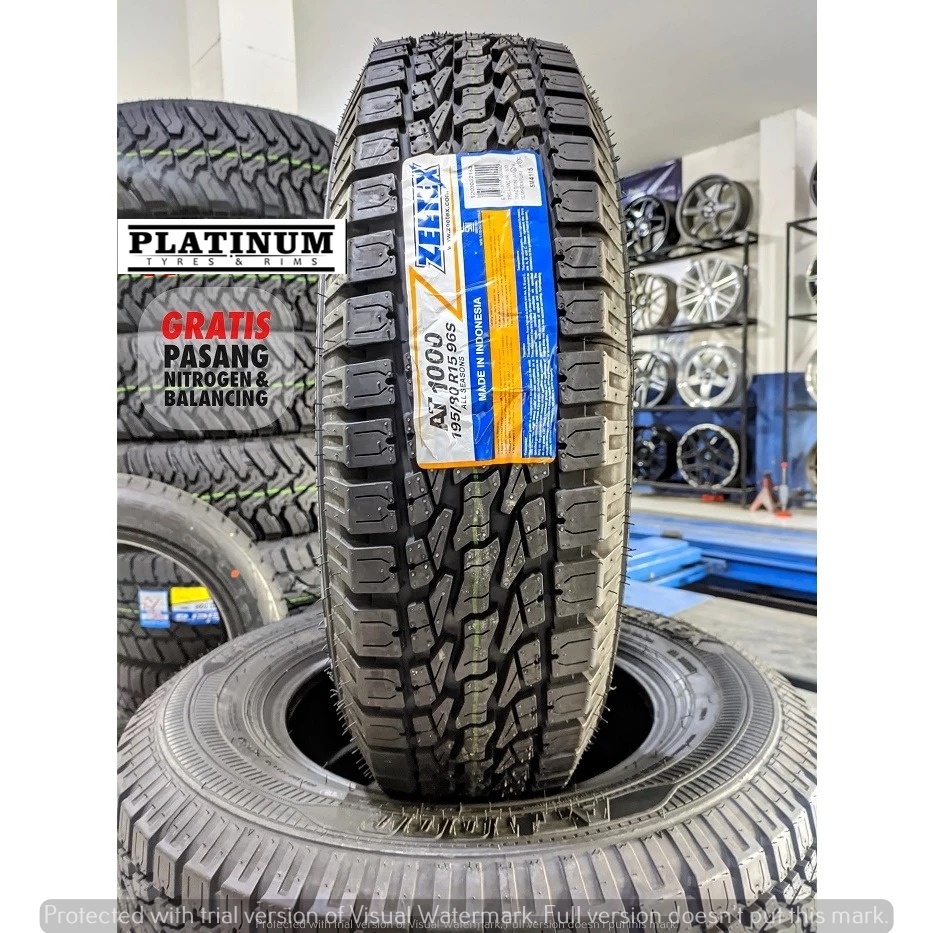 BAN MOBIL BARU ZEETEX AT 1000 195 80 R15 II BAN TUBLES 195/80 R15 ZEETEX AT 1000