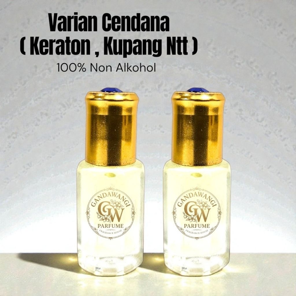 Minyak Wangi Cendana Keraton Dan Cendana Kupang Non Alkohol 100%