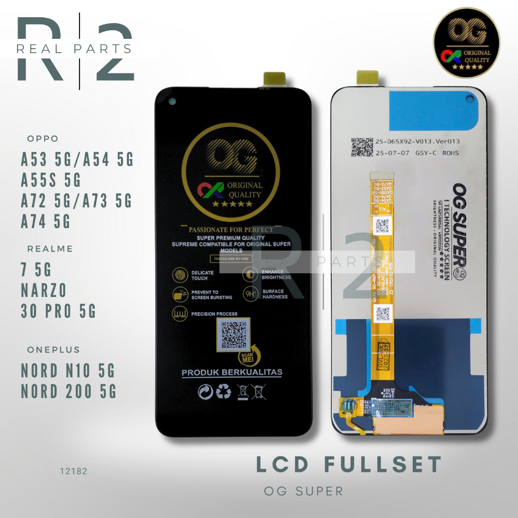 LCD TS OPPO A53 5G / A54 5G / A55S 5G / A72 5G / A74 5G / A73 5G | REALMI 7 5G / Narzo 30 Pro 5G | O