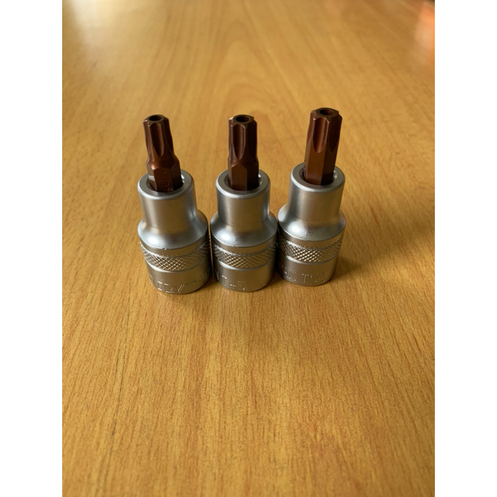 Tamper Torx Bit Socket 1/2DR IWT LITE T40 T45 T50 Chrome Vanadium JAPAN