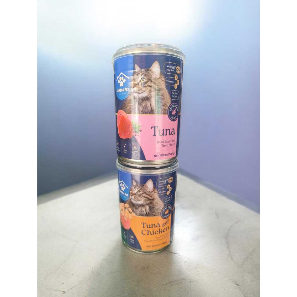Makanan Basah Kucing Lumina - Lumina Kaleng 400 Gr - Makanan Kaleng Lumina