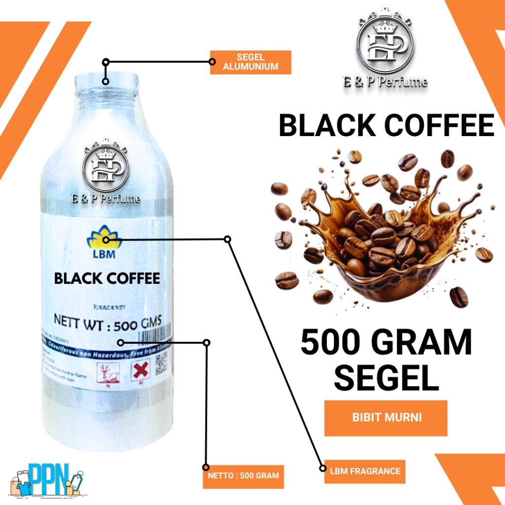 Bibit Parfum - Black Coffee by LBM Fragrance Oil