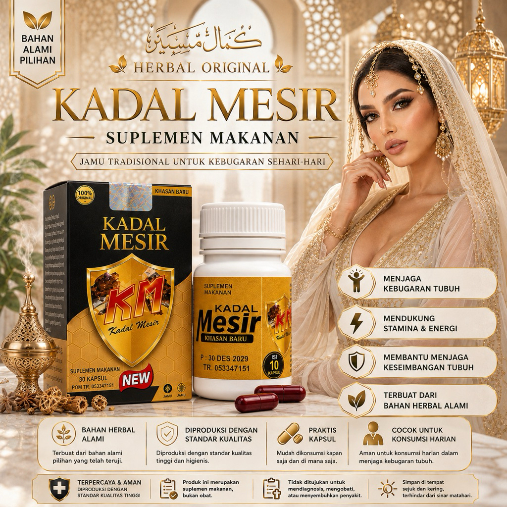 Kadal Mesir Kapsul Herbal – Menjaga Stamina & Keseimbangan Tubuh Harian