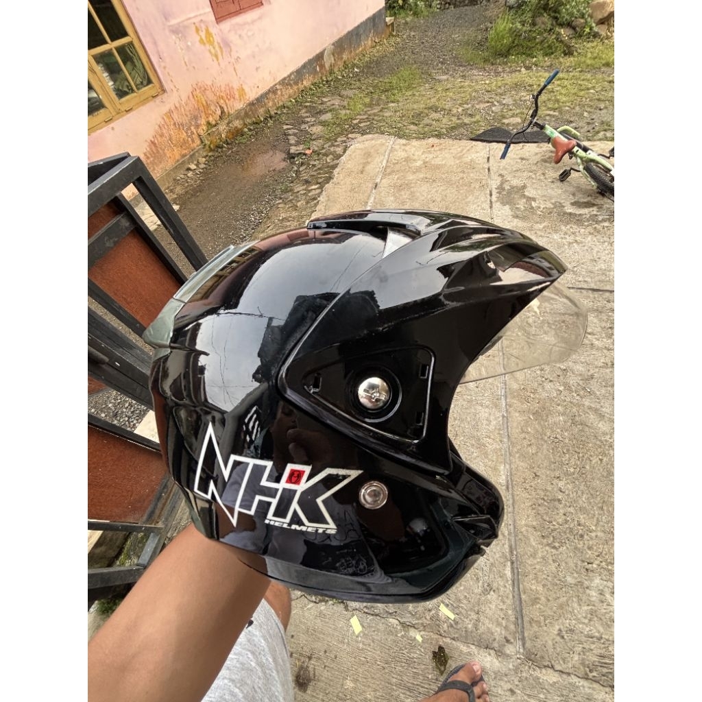 HELM NHK ORIGINAL BEKAS TINGGAL PAKE KODE BARANG 93